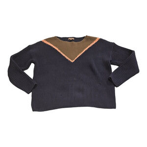 Lilla P XL Knit Long Sleeve Pullover Sweater